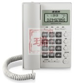 步步高 HCD6082有绳固定电话机座机 办公固话 大音量 座式壁挂式双用（白色）