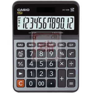 卡西欧CASIO DX-120B 商务计算器 大型机 黑色