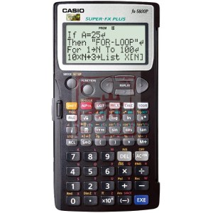 卡西欧CASIO FX-5800P 可编程工程计算器 单机